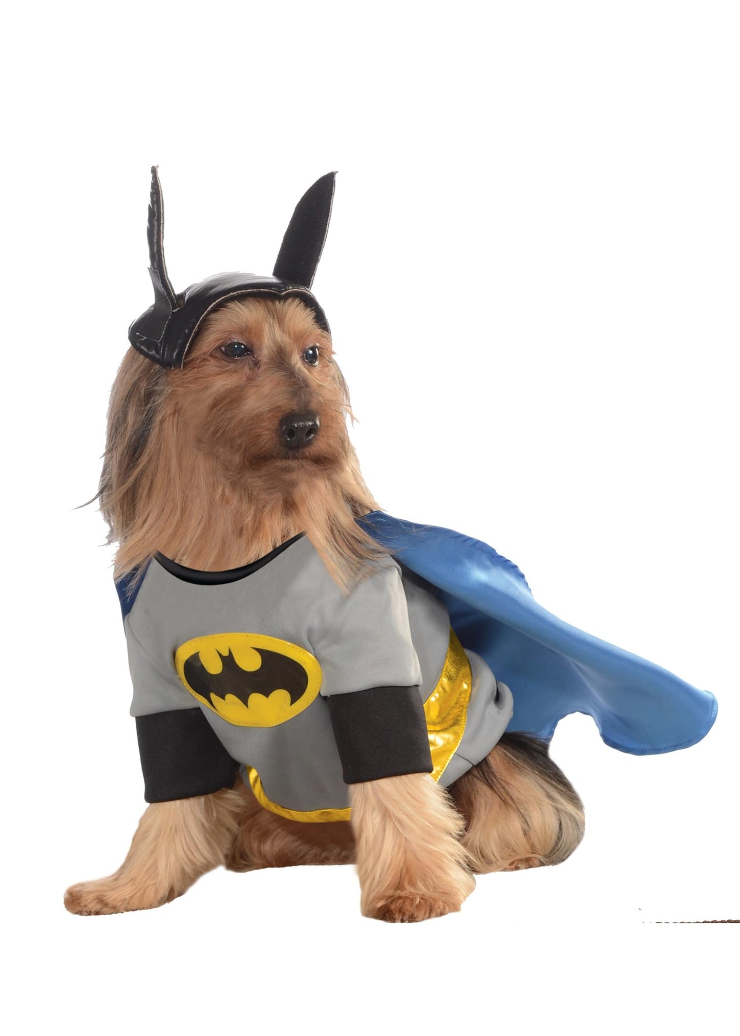 DC Comics Superheroes: Batman Pet Costume for Dogs or Cats by Rubies, XL