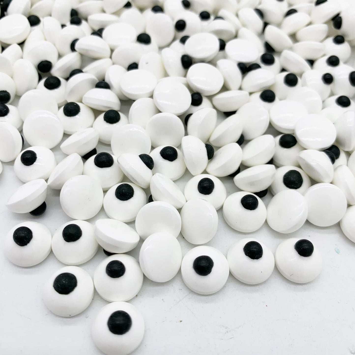 Halloween Small Candy Edible Eyeballs Eyes Sprinkle Cake Cupcake Toppers Dessert Cookie Decorations Party Supplies 3 oz