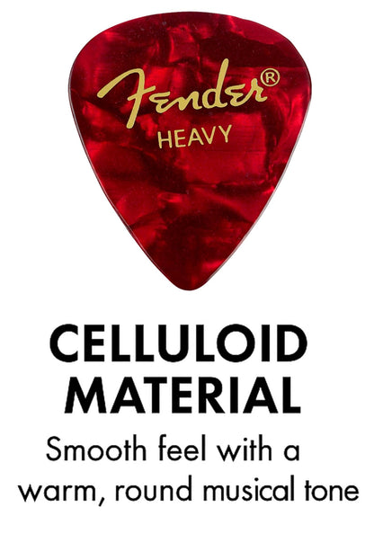 Fender Premium Picks Sampler - 12 Pack Includes Thin, Medium & Heavy Gauges (Austin Bazaar Exclusive)