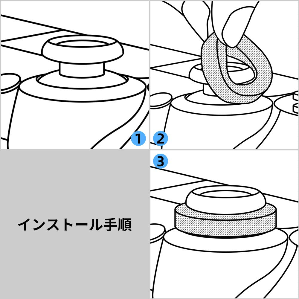Epindon FPS Aim Assist Rings | Target Ring for PS5,PS4, Astro C40,Scuf, Xbox Series X/S,Xbox One, Switch Pro Controller,PC Gamepads- 3 Strength