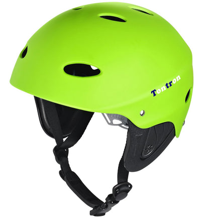 Tontron Adult Water Sports Helmet (Matte Spring Green, Large)