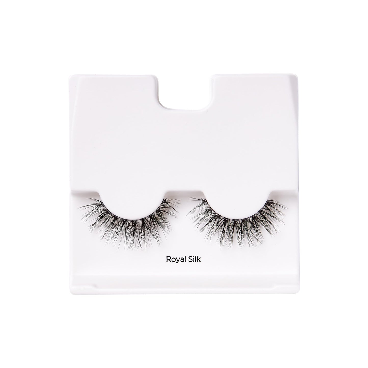 KISS Lash Couture LuXtensions Collection False Eyelashes, Flat Technology, Super Slim Band, Real Extension Fibers, Reusable, Contact Lens Friendly Strip Lashes, Style Royal Silk, 1 Pair (Pack of 2)