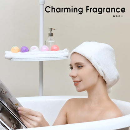 iHave Bath Bombs for Kids and Women, 12 Natural Handmade Bath Bomb Gift Set, Bubble Bath Bombs - Perfect Self Care Relaxing Spa Gifts for Women