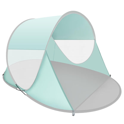 ISILER Pop Up Beach Tent, Portable Outdoor Shade Tent, UPF 50+ Shelter, Easy Setup Windproof Waterproof Canopy