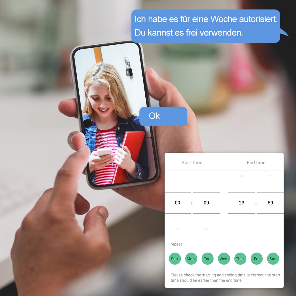 Fingerprint Padlock Phone Watch App Gym Locker Lock: Keyless Padlock eLinkSmart Combination Lock - Black Metal Bluetooth Remote Padlock for Locker Backpack Suitcase Luggage