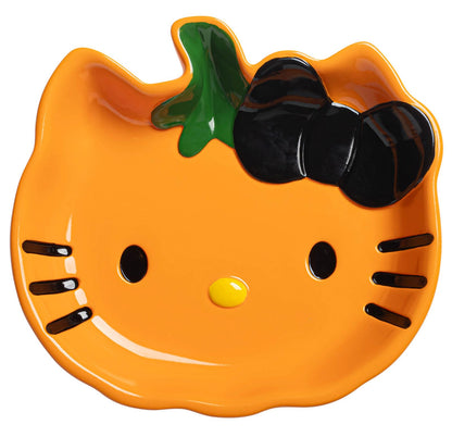 Jay Franco Hello Kitty Pumpkin Jack-O-Lantern Soap Dish - Autumn & Halloween Bathroom Décor Sponge Holder