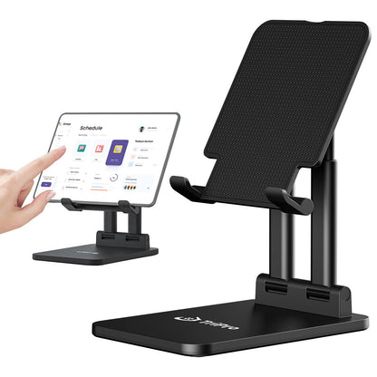 TriPro Tablet Stand -Portable Monitor Stand,4.72" Wide, Adjustable & Foldable, Super Sturdy,Tablet Holder for Desk Compatible with iPad/Tablets/Portable Monitor 7"-15.6"