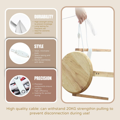 KOODER Boot Dryer,Shoe Dryer,Foot Dryer ! Eliminate bad odor and dry shoes!