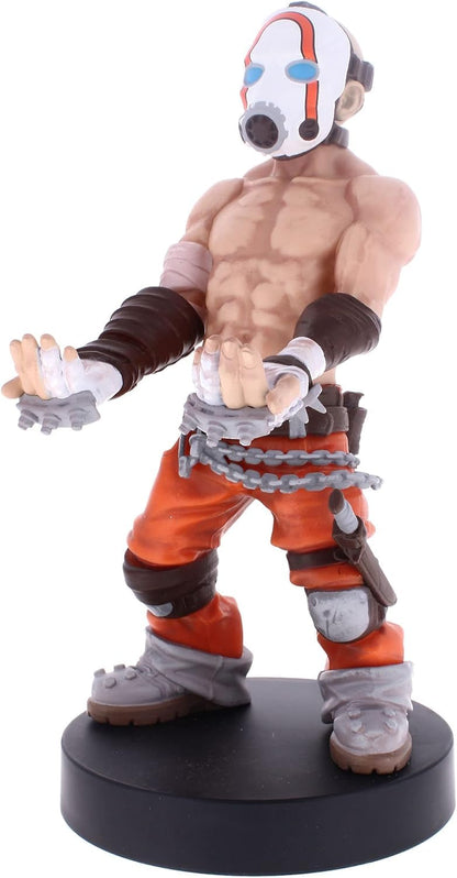 Exquisite Gaming: Borderlands 3: Psycho - Original Mobile Phone & Gaming Controller Holder, Device Stand, Cable Guys, Licensed Figure