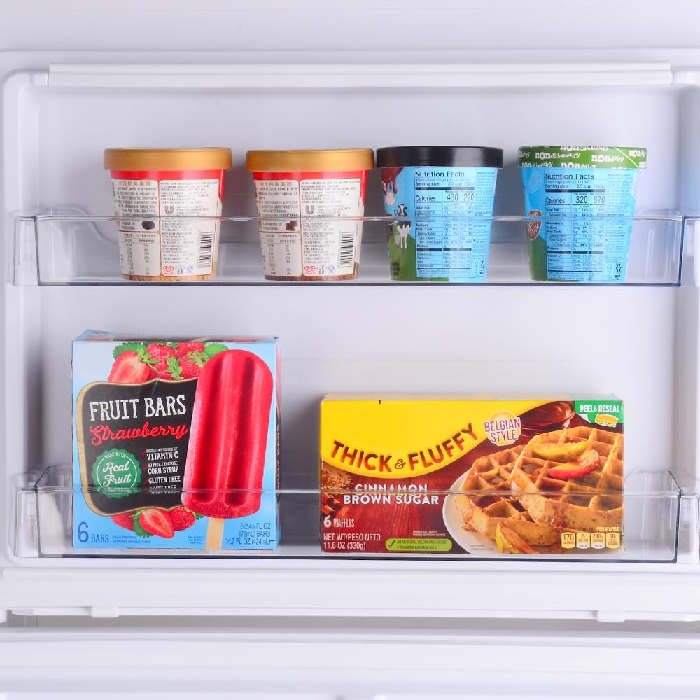 Kenmore 33 in. 20.5 cu. ft. Capacity Refrigerator/Freezer with Full-Width Adjustable Glass Shelving, Humidity Control Crispers, ENERGY STAR Certified, Black