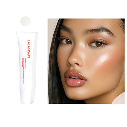 DENESTUP Lip Jam Hydrating Lip Gloss | Glitter Glossy Plumping Lipgloss | High Shine Glass Finish Nude Colors Shiny Jelly Liquid Lipstick for Women and Girls (5 Colors Set)