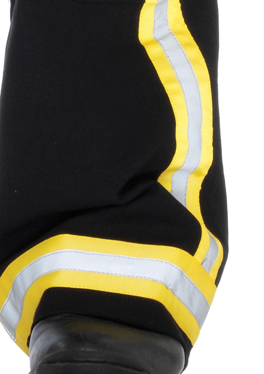 Leg Avenue Mens 3 Piece Mens Fire Captain Set - Family Halloween Costume for Men, MED/LGE, Black/Red