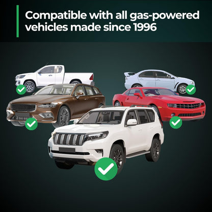 FIXD Bluetooth OBD2 Scanner for Car - Car Code Readers & Scan Tools for iPhone & Android - Wireless OBD2 Auto Diagnostic Tool to Check Engine & Fix All Cars & Vehicles ‘96 or Newer (1 Pack)