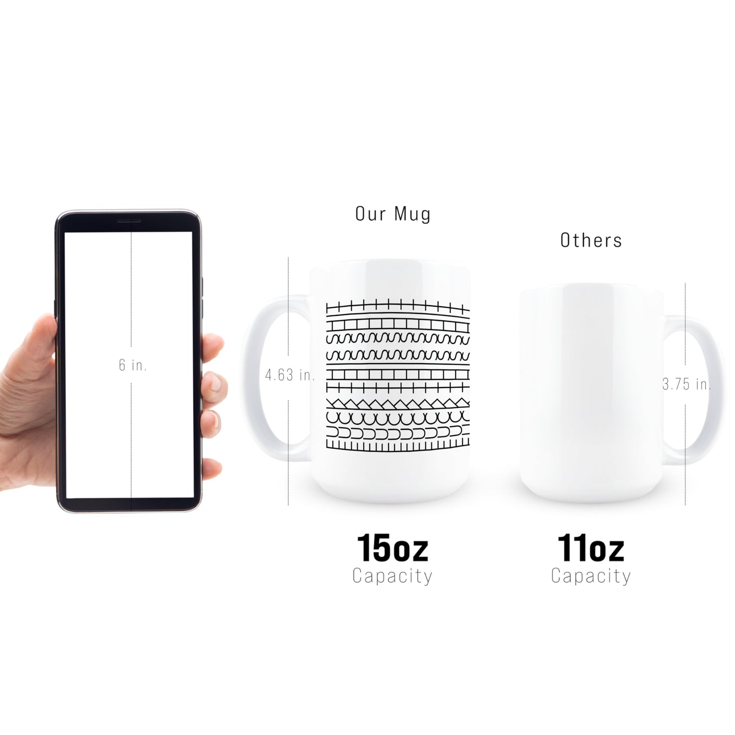 Hogg Fuck This Shit Mug, 15 oz Coffee Cups Ceramic, Hidden Message Coffee Mug, Funny White Elephant Gifts for Adults, Cute White Elephant Christmas Gifts, Office Prank, Funny Christmas Cup for Work