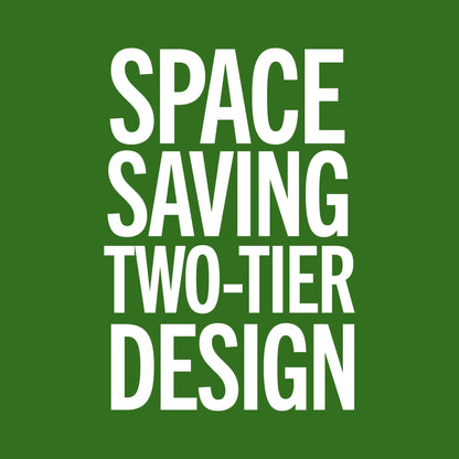 McCormick Gourmet Two Tier Chrome 16 Piece Organic Spice Rack Organizer with Spices Included, 15.41 oz