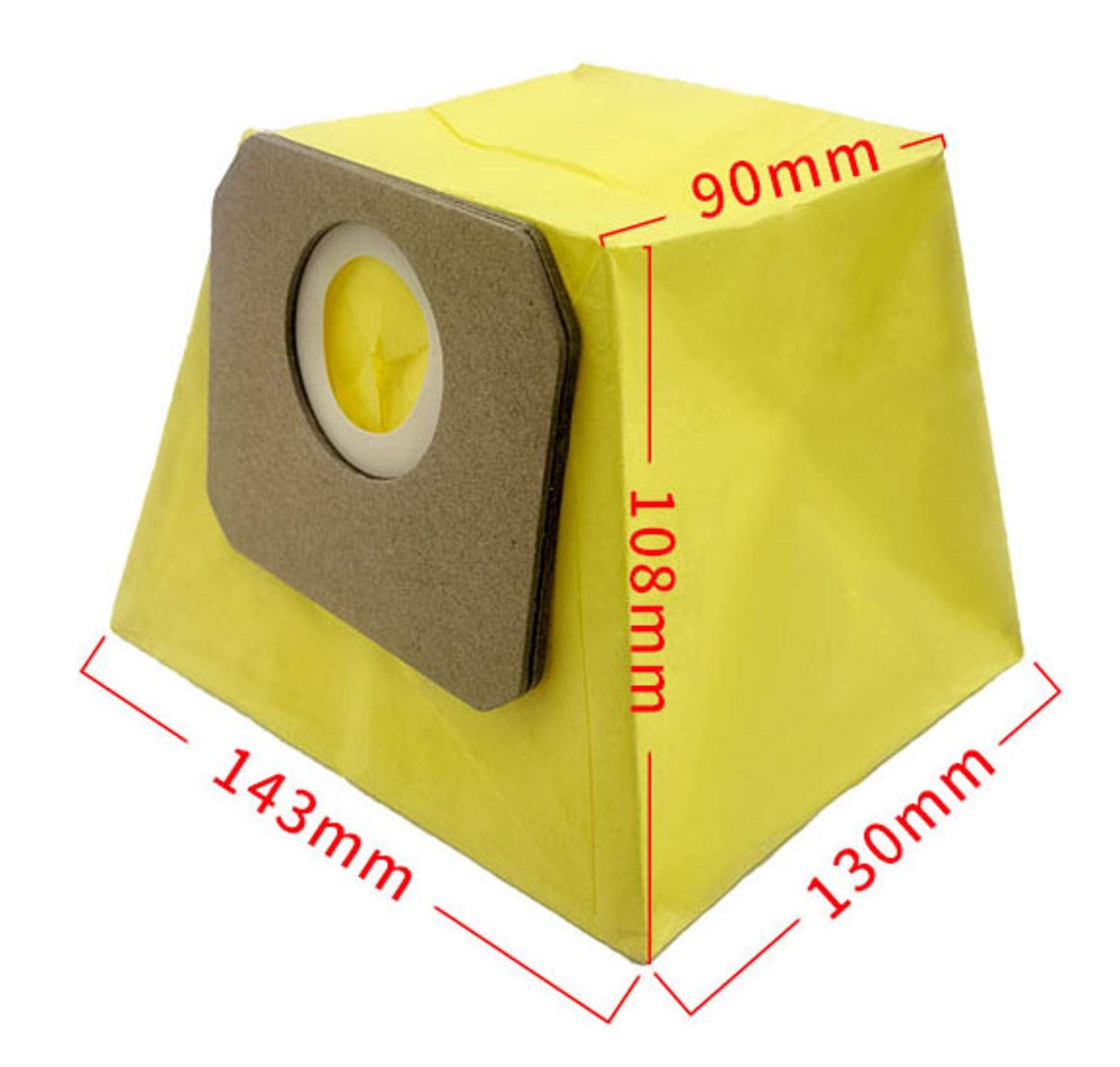 KENSHIRE 6 pack car filter bag compatible for Odyssey car vacuum bags part 2940380 & 84909-TK8-A01 with built in car vacuum cleaner replacement for Honda bags