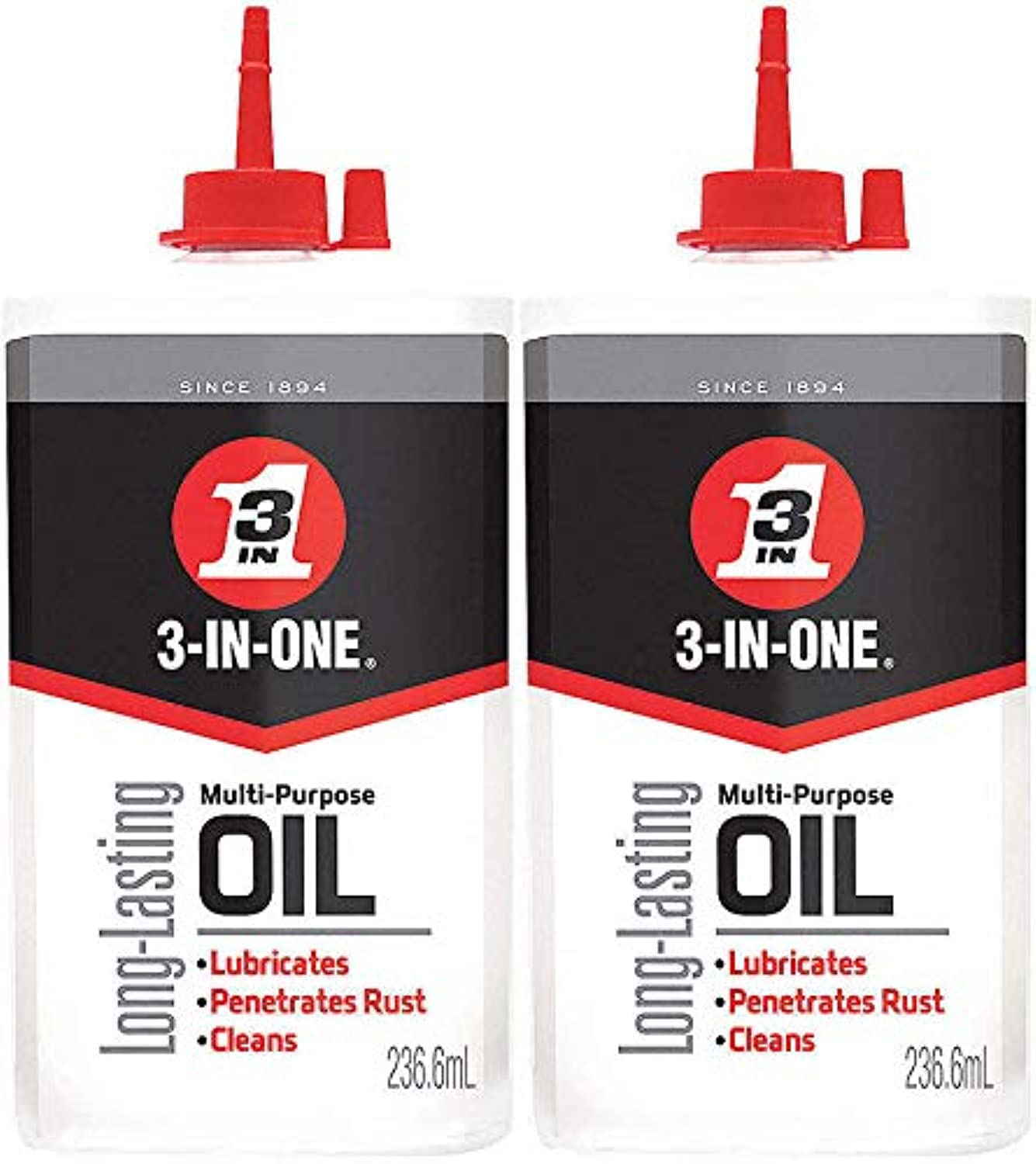 3-IN-ONE 10038 Multi-Purpose Oil 8 oz (Pack of 2)