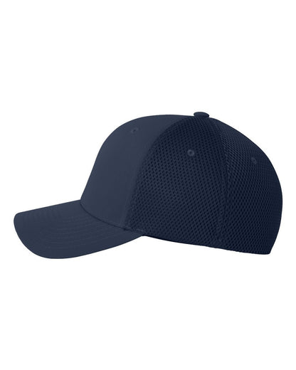 Flexfit 6533 Ultrafibre & Airmesh Fitted Cap, Navy - Large/X-Large