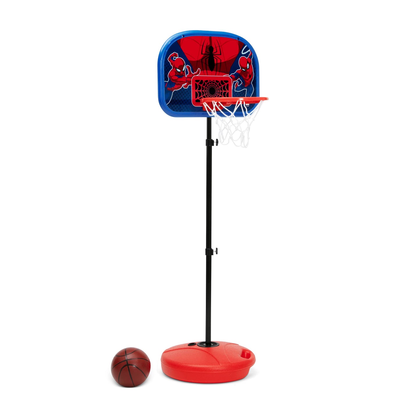 Delta Children - Marvel Spider-Man Basketball Hoop Set for Kids, Red