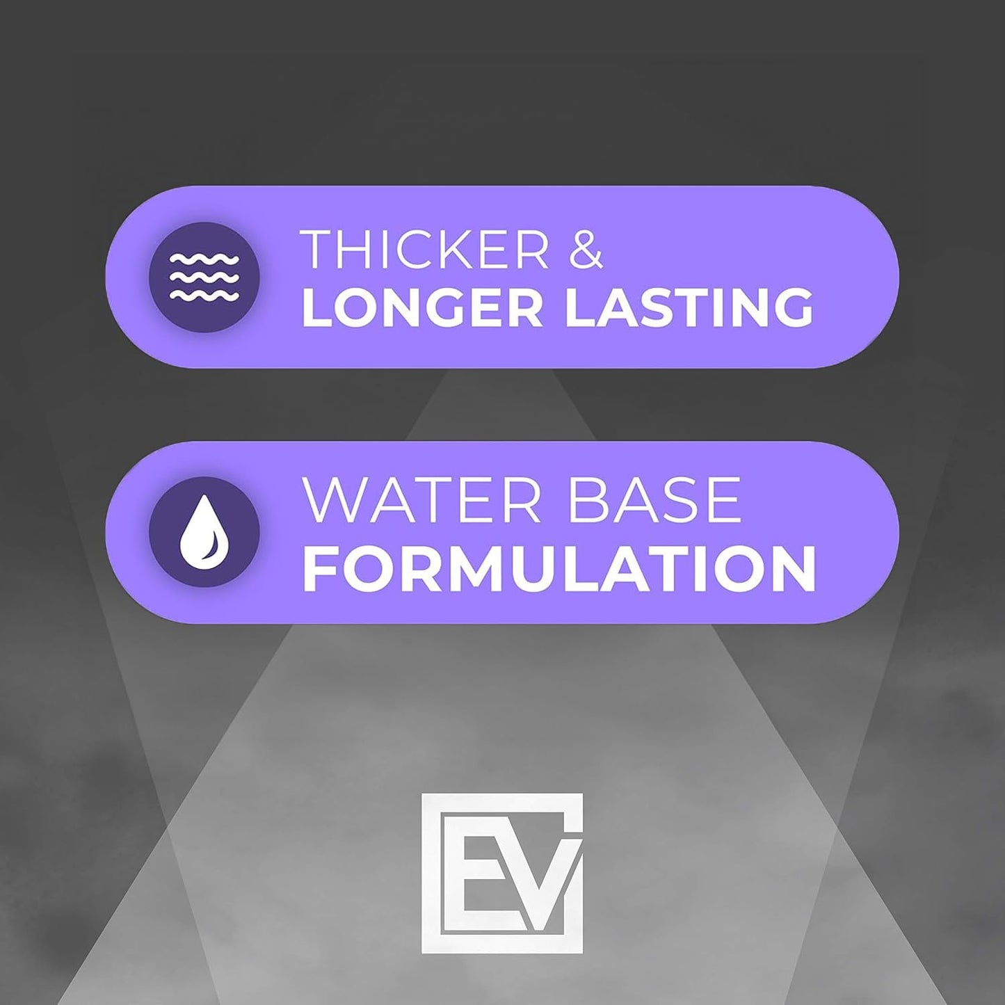 Essential Values Fog Machine Fluid - Extreme High Density (128 FL OZ / 1 Gallon) Manufactured in USA – White-Out Conditions with Lasting HEAVY Fog for Water Based Foggers Designed for 700 Watts+