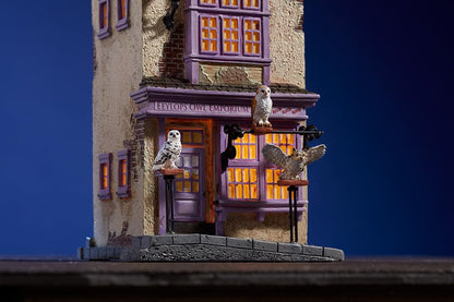 Department 56 Harry Potter Village Eeylops Owl Emporium Lit Building, 8.66 Inch, Multicolor