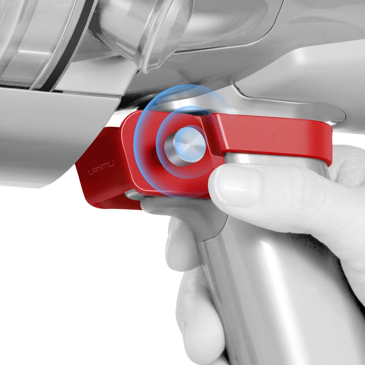 LANMU Trigger Lock Compatible with Dyson Outsize Cordless Stick Vacuum Cleaner, Upgraded Power Button Switch Accessories Attachments （Only Fits Outsize Model