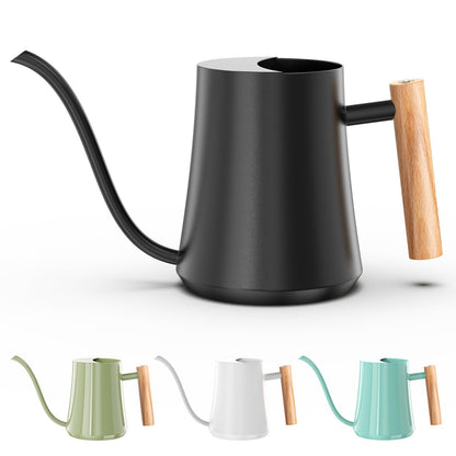 Green Moon Water Can Indoor Plant Black 35oz with Long Spout Mini Water Can Indoor Metal Watering Can Pot for Indoor House Plant Bonsai Outdoor Garden Flowers Modern Decorative