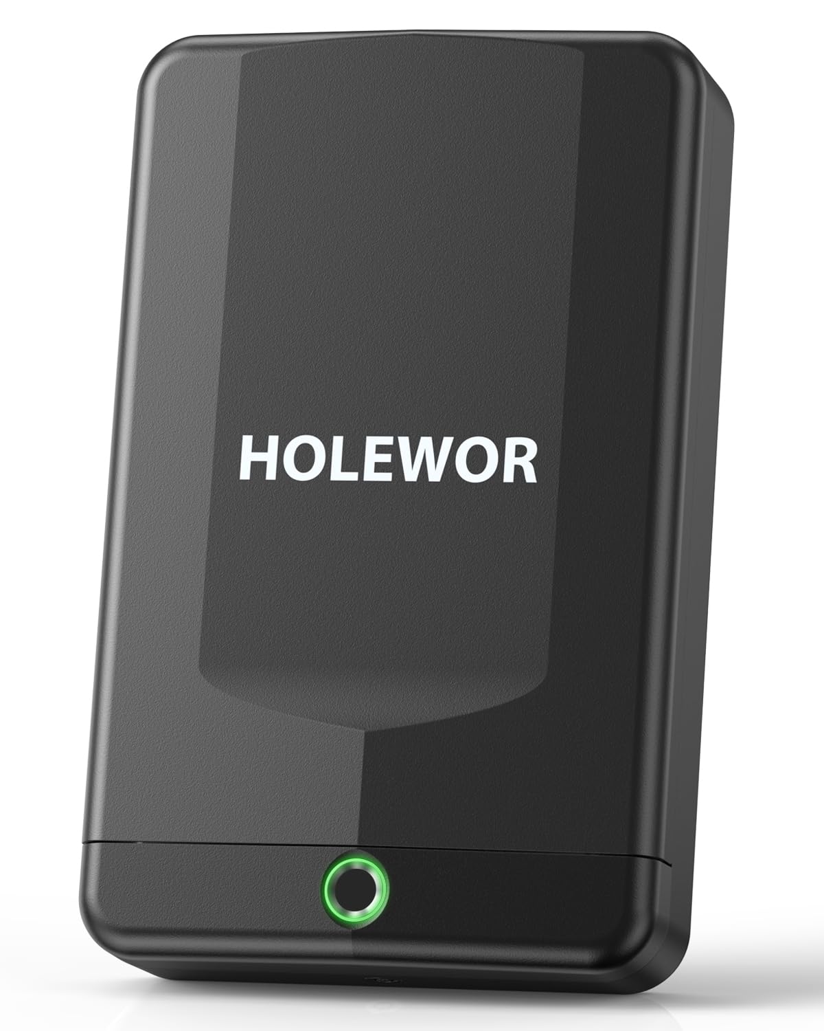 HOLEWOR Gun Safe Small Pistol Safe Biometric Gun Lock Box for Handgun, Fingerprint Quick Access Portable Pistol Case for Car Travel Nightstand Bedside