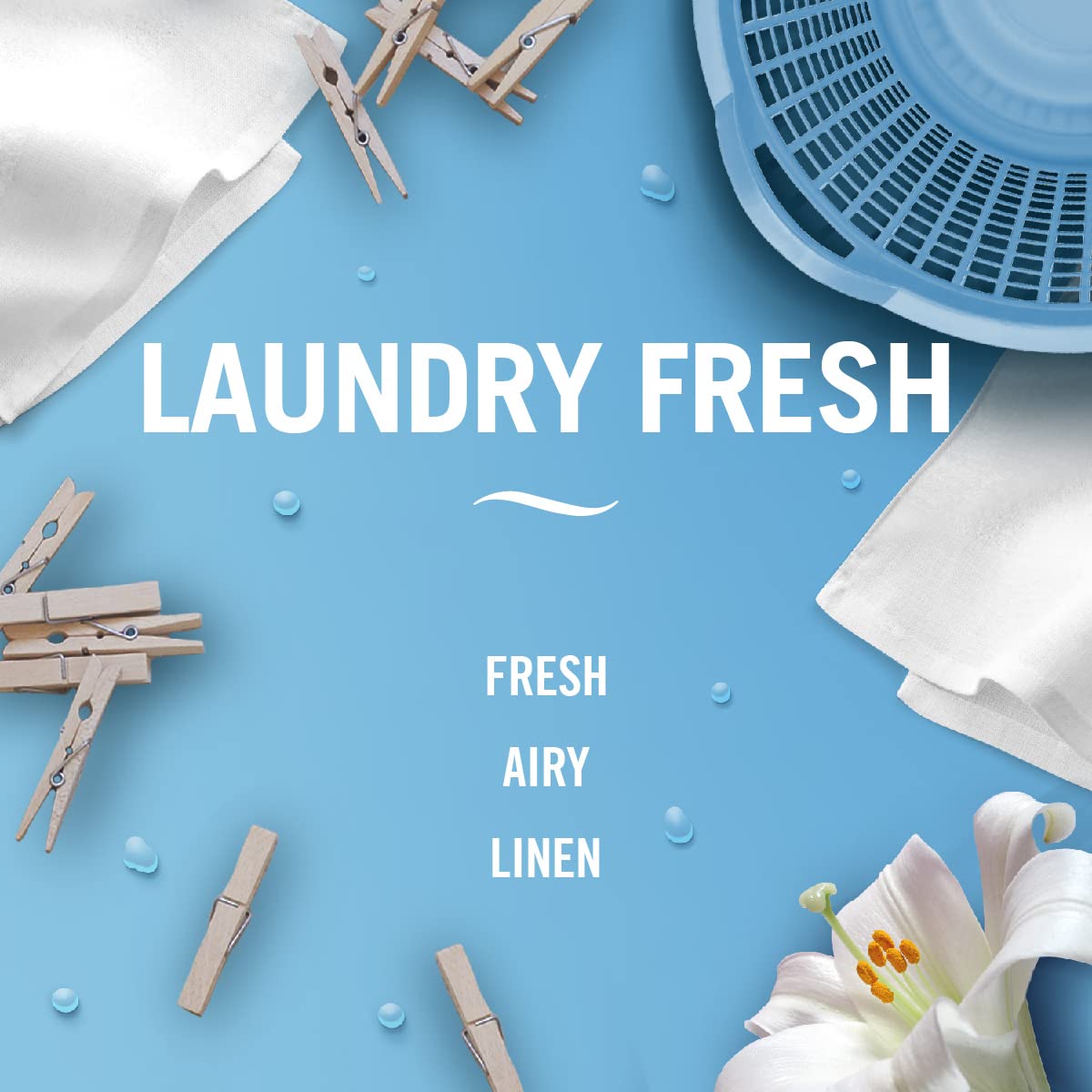 Febreze Linen & Sky Air Purifier Scent Refill Cartridge, 2-Pack, White, 2 Count