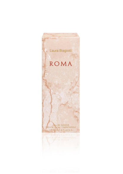 Laura Biagiotti Roma for Women - Sweet and Elegant Scent - Opens with Pink Grapefruit and Black Currant - Unleashes Delicate and Timeless Sensuality - Perfect for Date Night - 3.3 oz EDT Spray