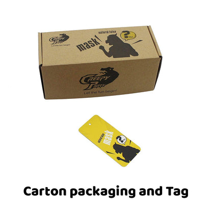 CreepyParty Deluxe Novelty Halloween Costume Party Props Latex Pumpkin Head Mask (Pumpkin)