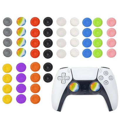 CTHTBZ 50PCS Silicone Thumb Grips for PS5 PS4, Joystick Caps Cover Analog Stick for Xbox 360, Xbox One, Xbox Series X/S,for Switch Pro Controller