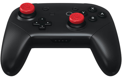KontrolFreek No-Slip Thumb Grips for Nintendo Switch Pro and Switch 2 Controller | 4-Pack | Red & Black