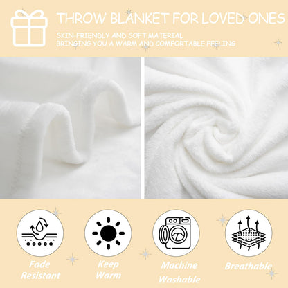 Halloween Ghost Blanket for Women men - You're My Boo Basket Stuffers Romantic Gifts for Her Him, Wedding Anniversary Engagement Gifts for Girlfriend Boyfriend Wife Husband Couple, 60''x50''