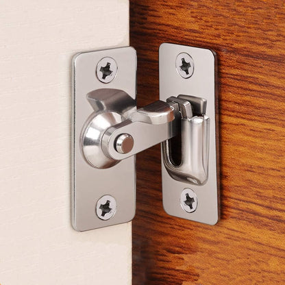 Dingchi 90 Degree Door Clasp Lock Shift Door Lock Button Push Pull Button Door Latch Special Door Lock Button