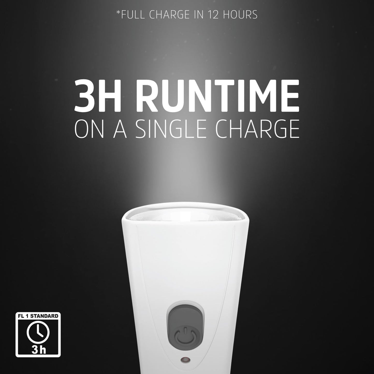 Energizer Weatheready Rechargeable Flashlights for Home, Pack of 3, Emergency Flashlight for Hurricane Supplies, Survival Kits, Power Outages, LED Flash Light with Convenient Plug-in Design