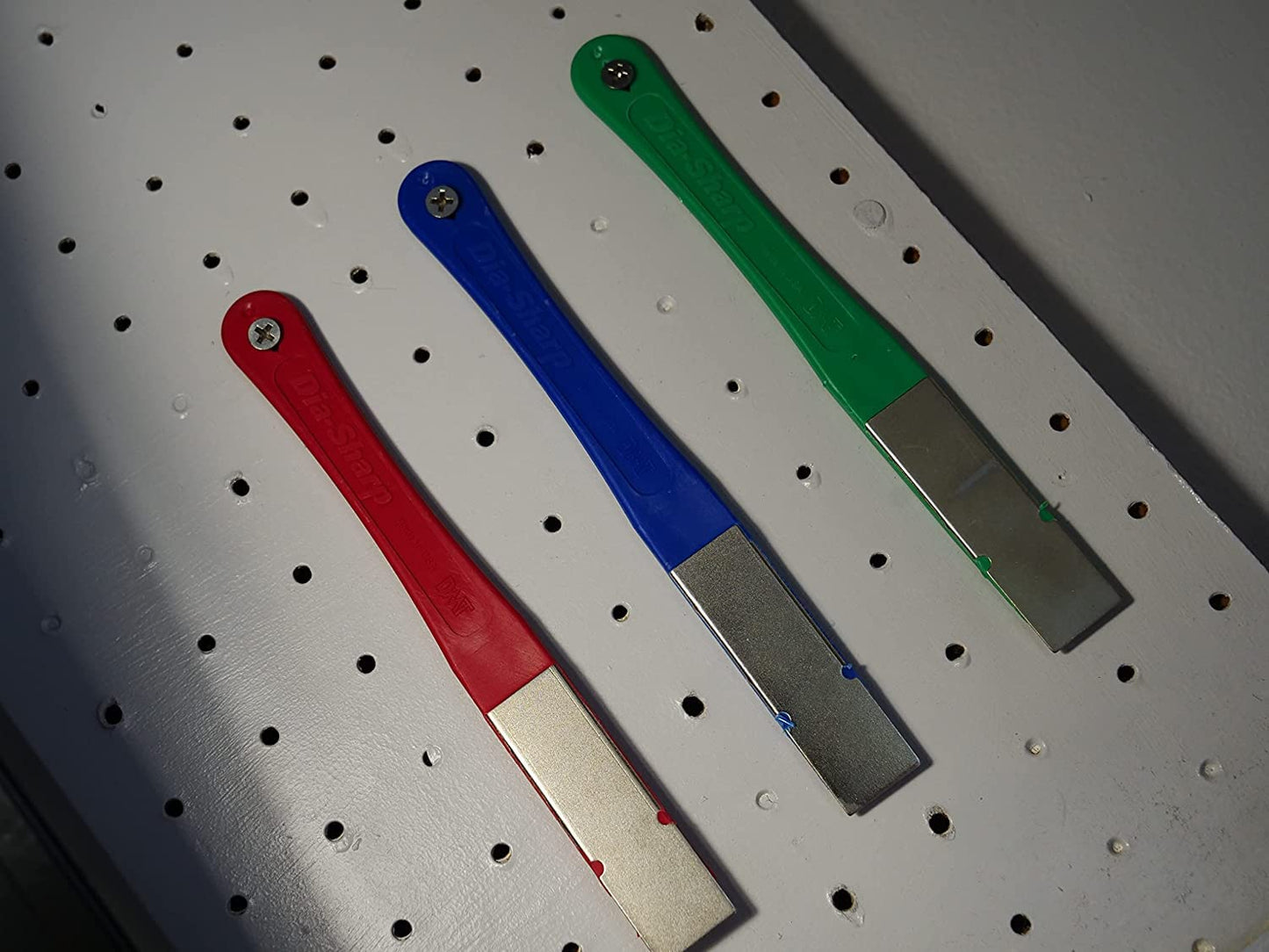 DMT (Diamond Machining Technology) 2.5-in. DiaSharp Diamond Mini-Hone Sharpening Kit of Coarse, Fine, and Extra Fine Grit Sharpeners (D2K)