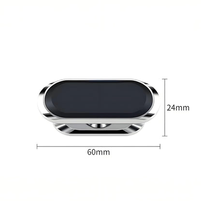 Magnetic Phone Holder for Car Dash - 2 Plate Mount for iPhone Samsung, Black