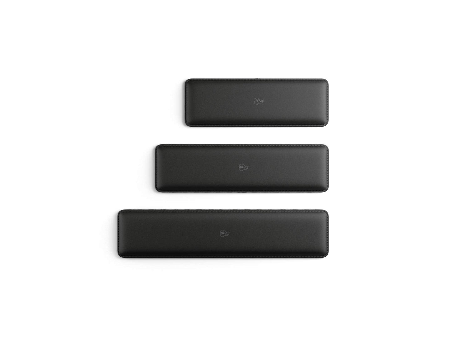 Glorious Gaming Wrist Pad/Rest - Slim TENKEYLESS - Stealth Black - Mechanical Keyboards,Stitched Edges,Ergonomic | 14x4 inches/(0.7in/17mm) Thick (GSW-87-STEALTH)