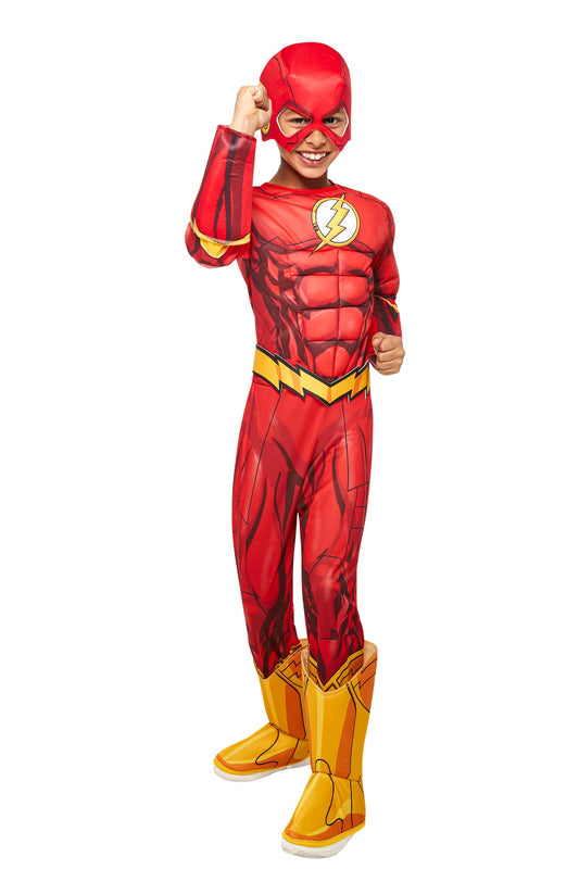 DC Comics Superheroes: The Flash Costume for Kids by Rubies, Boy's Small