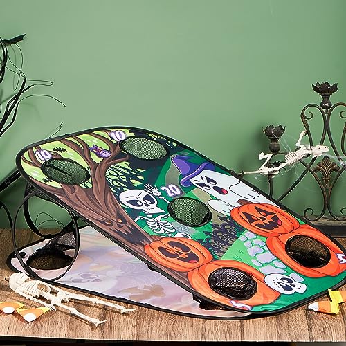 JOYIN Halloween Toss Game Board with Bean Bag for Kids Outdoor Toys, Halloween Party Favor, Beach Yard Outdoor Activities, Family Party Supplies，Camping Outside Play Toy