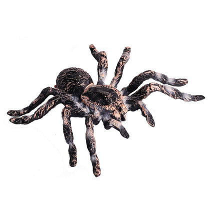 FLORMOON Realistic Animal Figures - Spider Action Model Lifelike Insect Toy Figures - Educational Learning Toys Birthday Set for Boys Girls Kids Toddlers (Giant Whiteknee)
