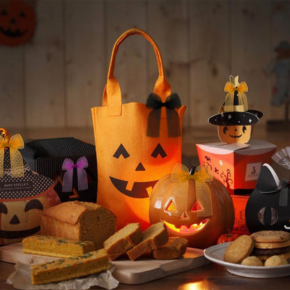 3PCS Halloween Ribbon - 1 Inch, 150 Yards Sheer Wrapping Ribbon for Gifts, Crafts, Party Favors & Flower Bouquets