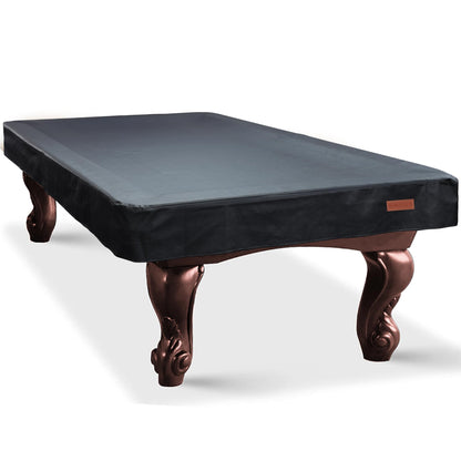 K-Musculo Pool Table Cover, Heavy Duty Leatherette Billiard Table Cover, Waterproof and Tearproof,