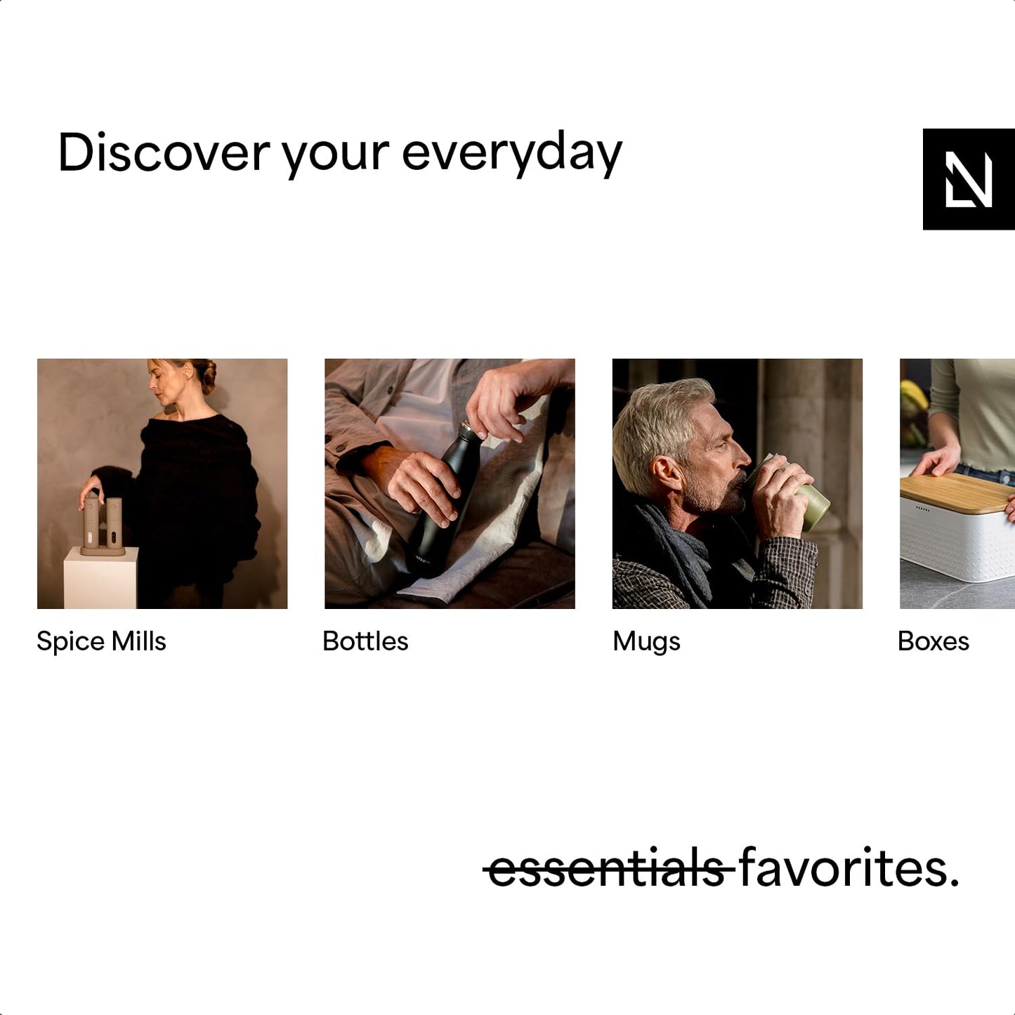 LARS NYSØM Electric Salt and Pepper Grinder Set I Automatic Salt and Pepper Mills with Adjustable Ceramic Grinder I USB Rechargeable Electric Spice Mill Set (Carbon Black)