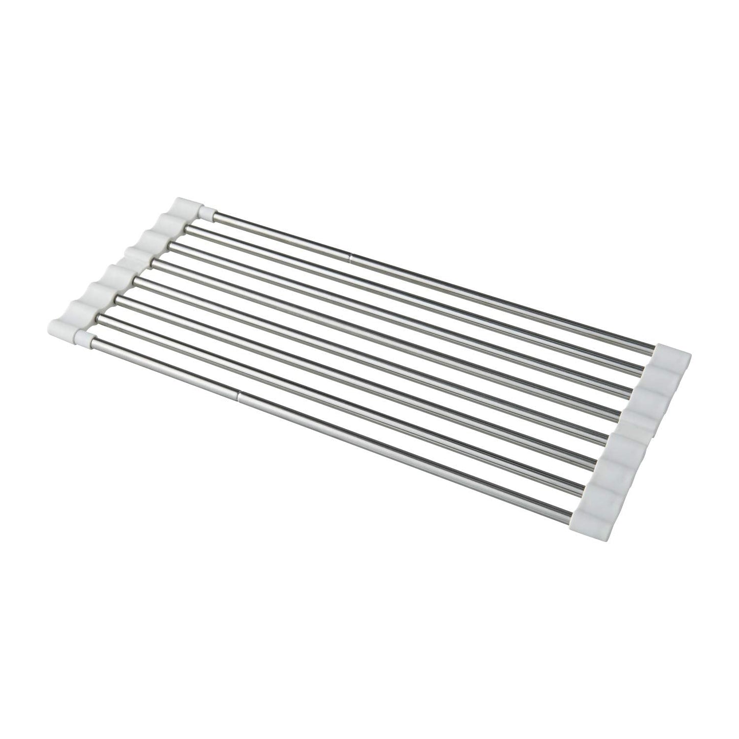 LEC KK00101 Antibacterial Collapsible Sink Draining Slide Rack (Extendable Type), Width 15.7-23.6 inches (40-60 cm)