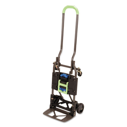 COSCO Shifter Multi-Position Folding Hand Truck and Cart, 300 lb. Weight Capacity, Green, 12222PBG1E