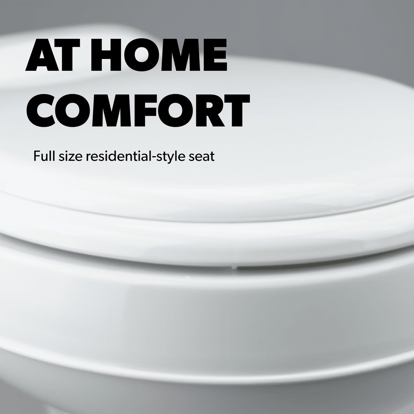 Dometic 302300071 300 Series Standard Height Toilet, White