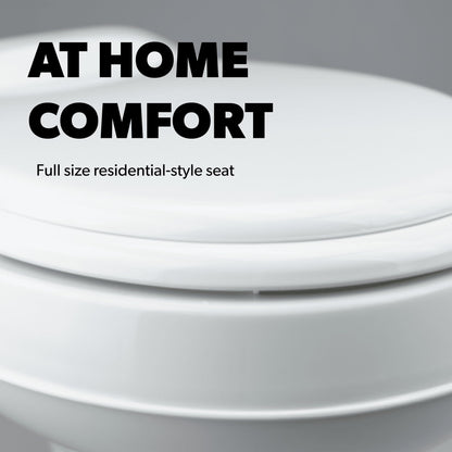 Dometic 302300071 300 Series Standard Height Toilet, White