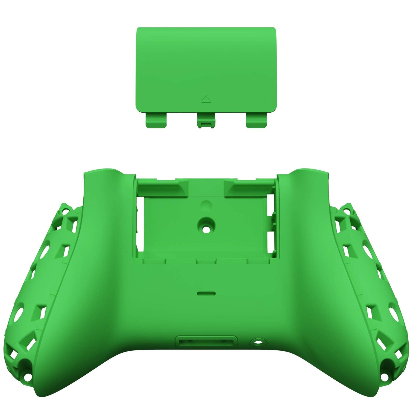 eXtremeRate Custom Back Cover Shell for Xbox Series X & S Controller, Green Replacement Battery Cover & Bottom Shell
